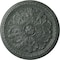 Ekena Millwork Swindon Ceiling Medallion (Fits Canopies up to 2 7/8"), 16 7/8"OD x 1 1/2"P, Athenian Green Crackle CM16SWAGC - alternate 1